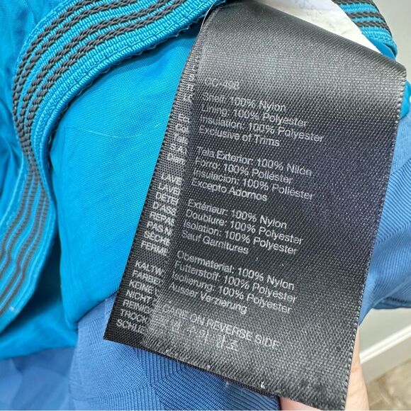 Marmot Membrain winter coat water resistant blue hooded women's medium skiing - Picture 12 of 12